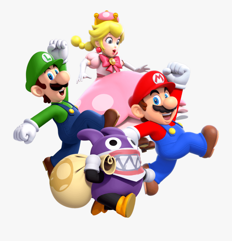 Transparent Mario Cloud Png - New Super Mario Bros U Png, Transparent Clipart