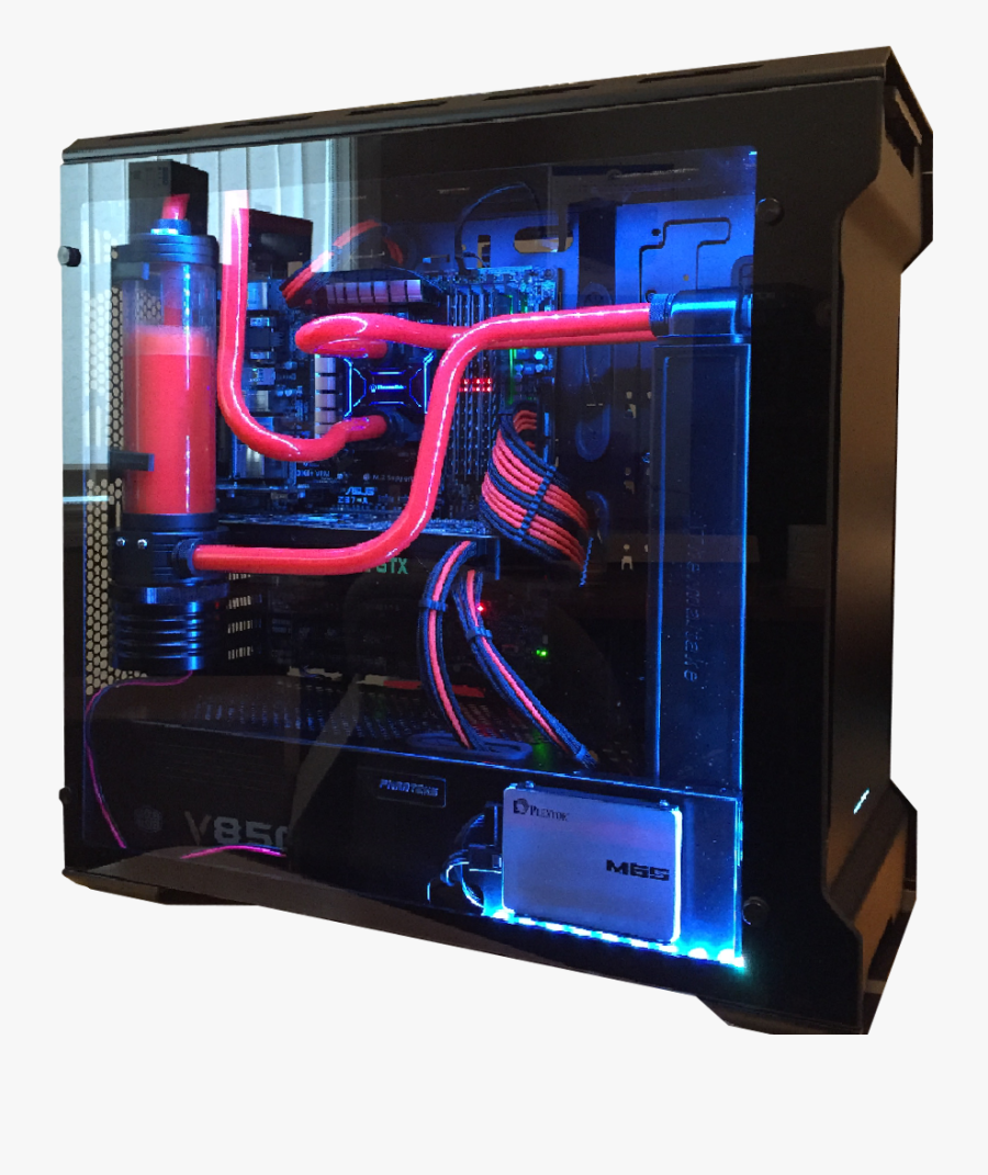 Phanteks Enthoo Evolv Atx Tempered Glass Build, Transparent Clipart