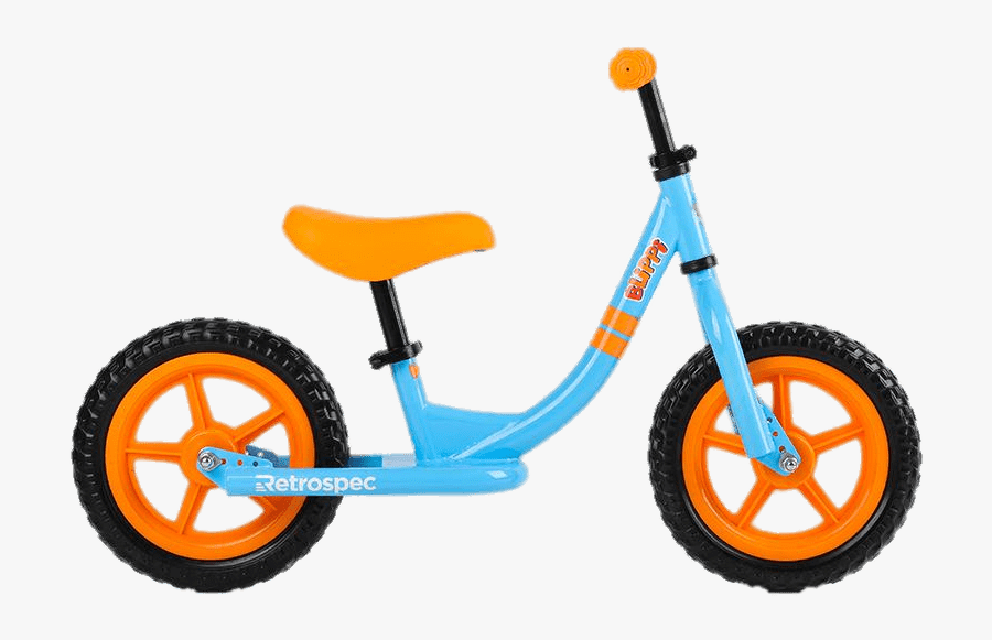 Blippi No Pedal Bike - Retrospec Balance Bike, Transparent Clipart