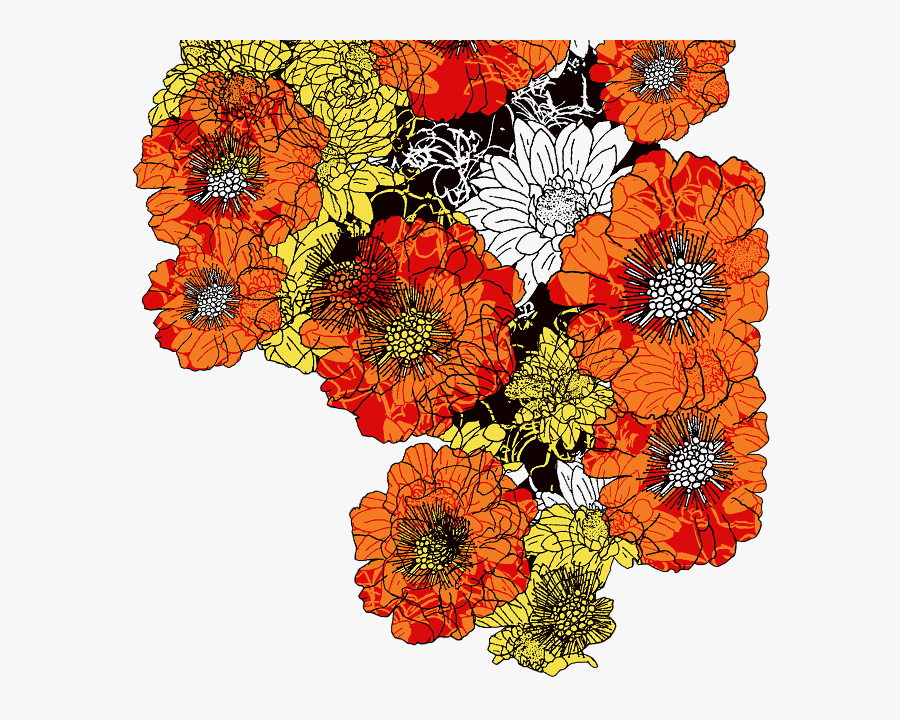 Transparent Spring Summer - Common Zinnia, Transparent Clipart