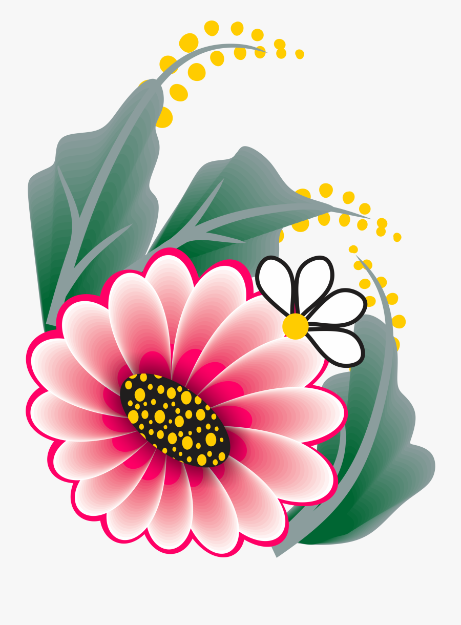 Clip Cards Craft - Common Zinnia, Transparent Clipart