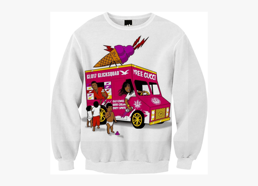 Brrr Gucci Mane Shirts - Sweatshirt, Transparent Clipart