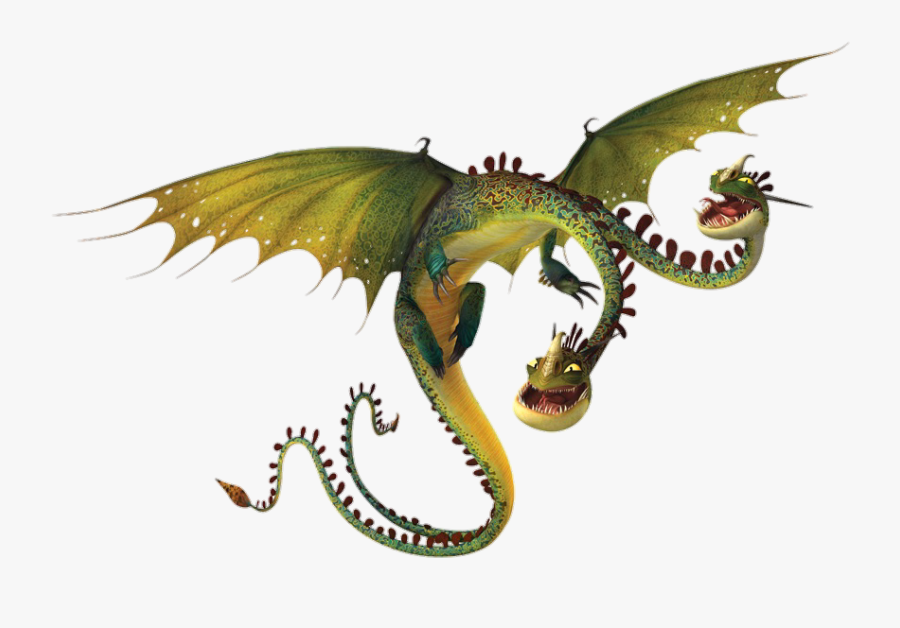 Clip Art Cremallerus Espantosus C Mo - Train Your Dragon Hideous Zippleback, Transparent Clipart