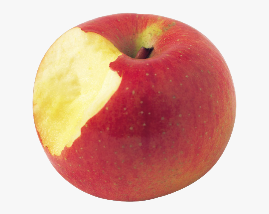 Manzana Verde Apple Food Biting - Bitten Apple Transparent, Transparent Clipart