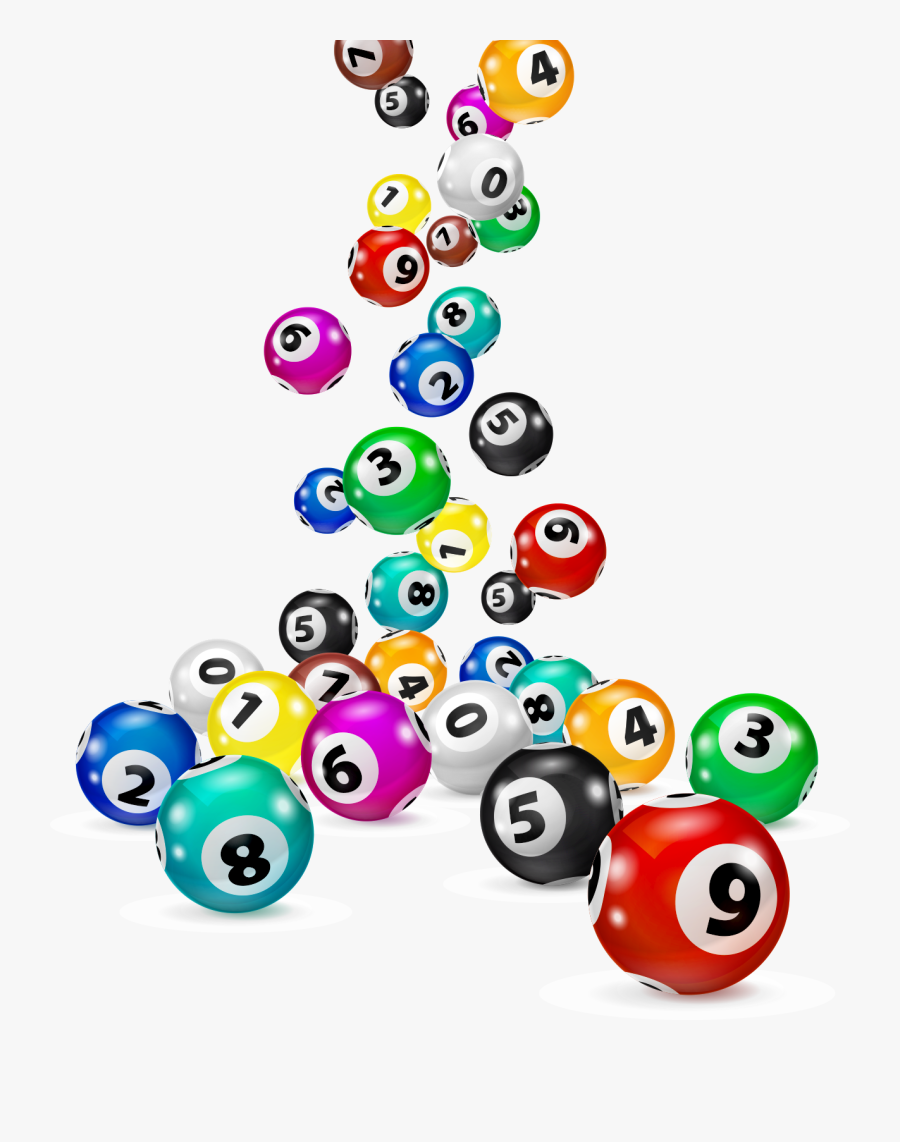 Bingo Balls - Transparent Background Bingo Balls, Transparent Clipart