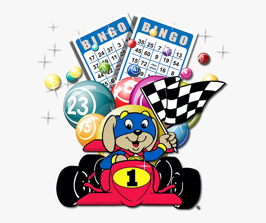Image Of Ncsc"s Mascot Safetypup® Driving A Red Racecar - Cartoon, Transparent Clipart