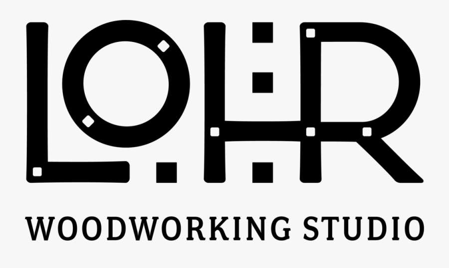 Lohr Woodworking Studio Lockup, Transparent Clipart