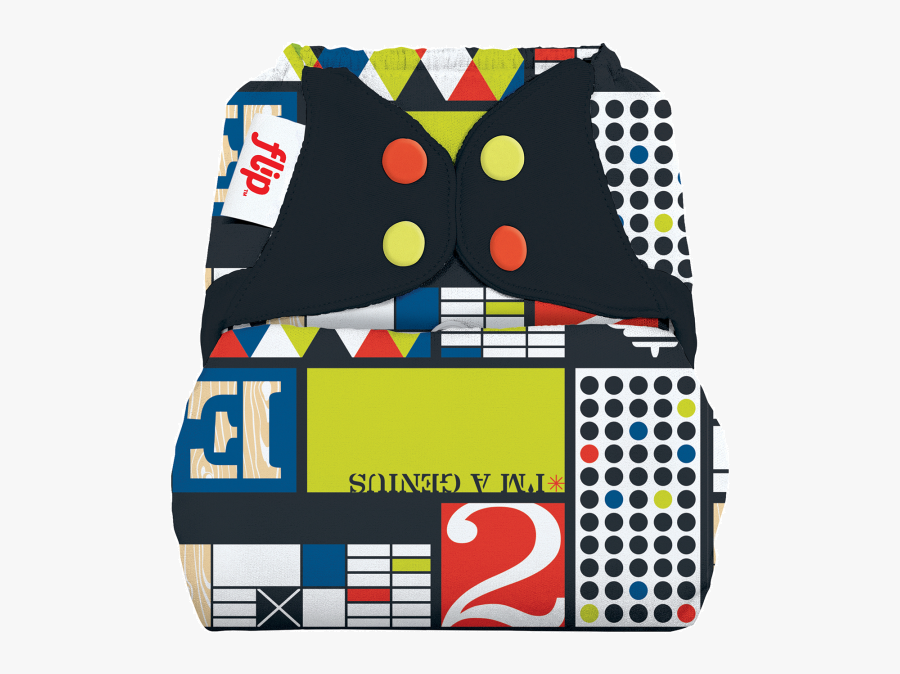 Flip Diaper Cover - Bumgenius Mid Century, Transparent Clipart