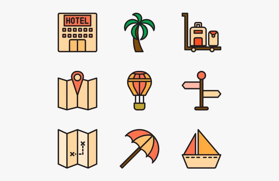 Vector Travel Graphics, Transparent Clipart