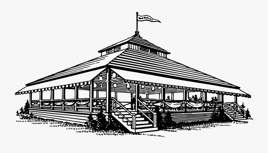 Building,shed,roof - Pavilion Clipart, Transparent Clipart