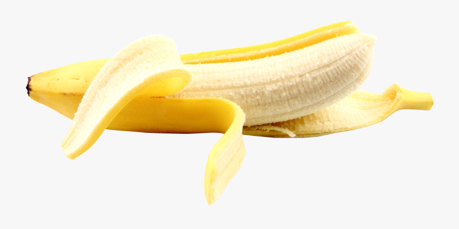 Yellow Banana Png Transparent Image - Peeled Banana Png Transparent, Transparent Clipart