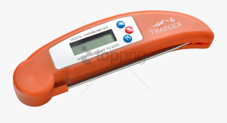 Temperature Png Icon - Traeger Digital Instant Read Thermometer, Transparent Clipart