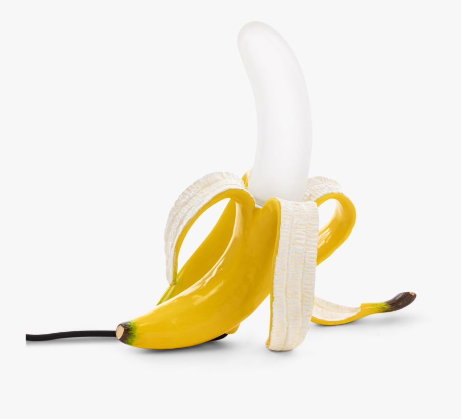 Banana Lamp Yellow Louie - Seletti Banana Lamp Yellow, Transparent Clipart