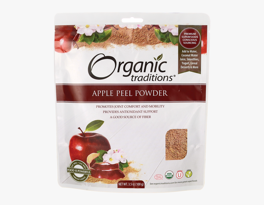 Details About Organic Traditions - Apple Peel Powder, Transparent Clipart