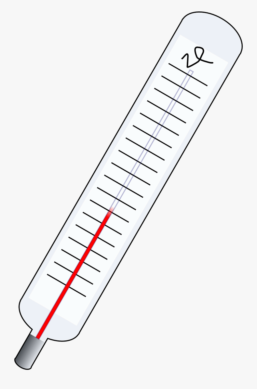 Termometer Kartun, Transparent Clipart