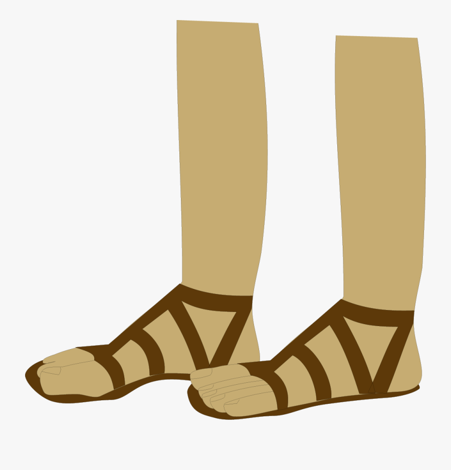 Foot Toe Clip Art - Sandals Clipart, Transparent Clipart