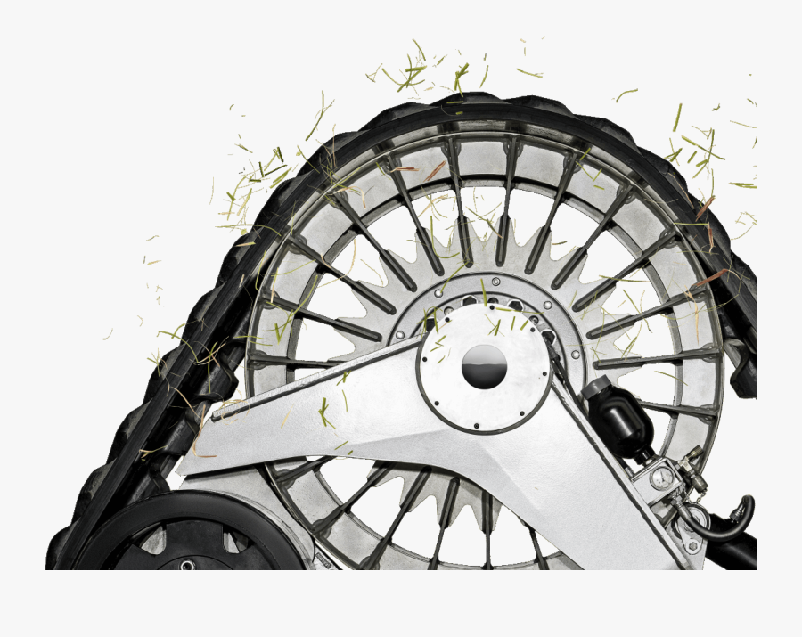 Raupenfahrwerk Kleintraktor, Transparent Clipart