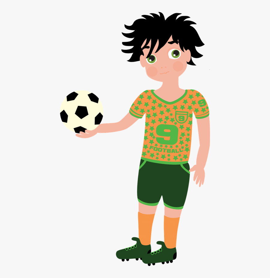 Footballer Football Sport - Football, Transparent Clipart