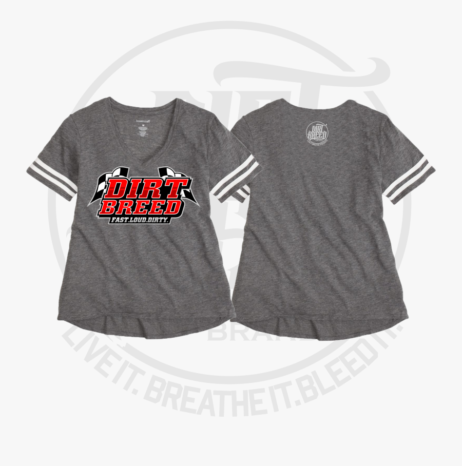 Ladies Dirt Track Racing Football Jersey - Pattern, Transparent Clipart