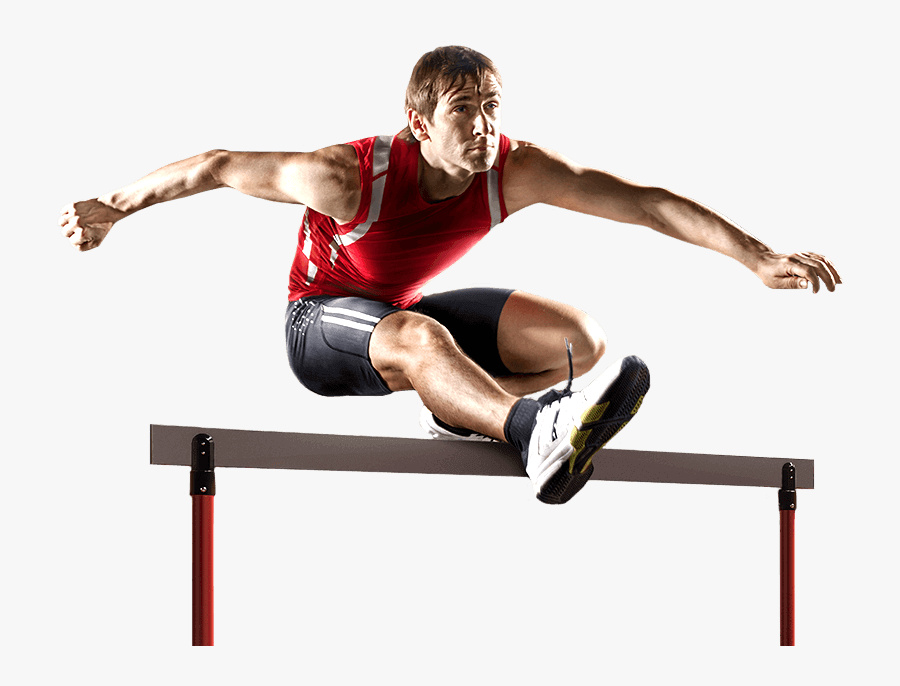 100 Metres Hurdles, Transparent Clipart