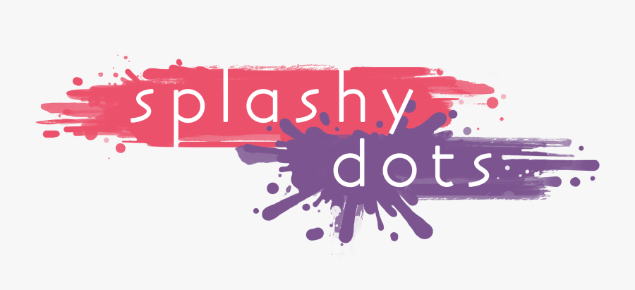 Splashy Dots, Transparent Clipart