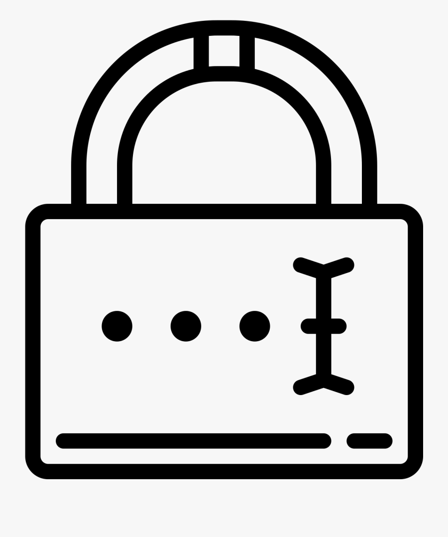 Transparent Password Icon Png - Icon, Transparent Clipart