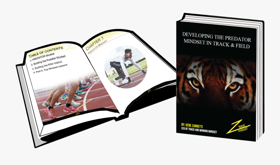 Track And Field Mindset, Transparent Clipart