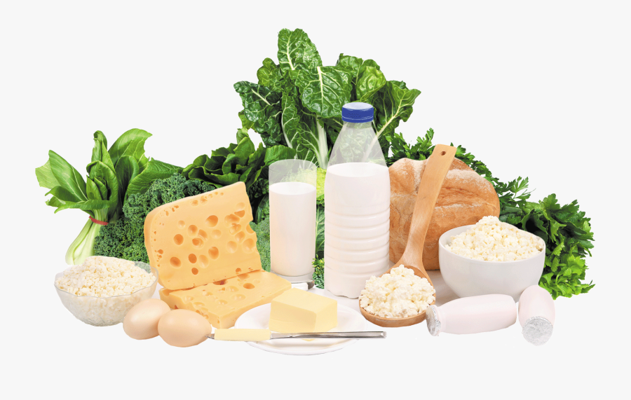 Transparent Dairy Products Clipart - Calcium Food Png, Transparent Clipart
