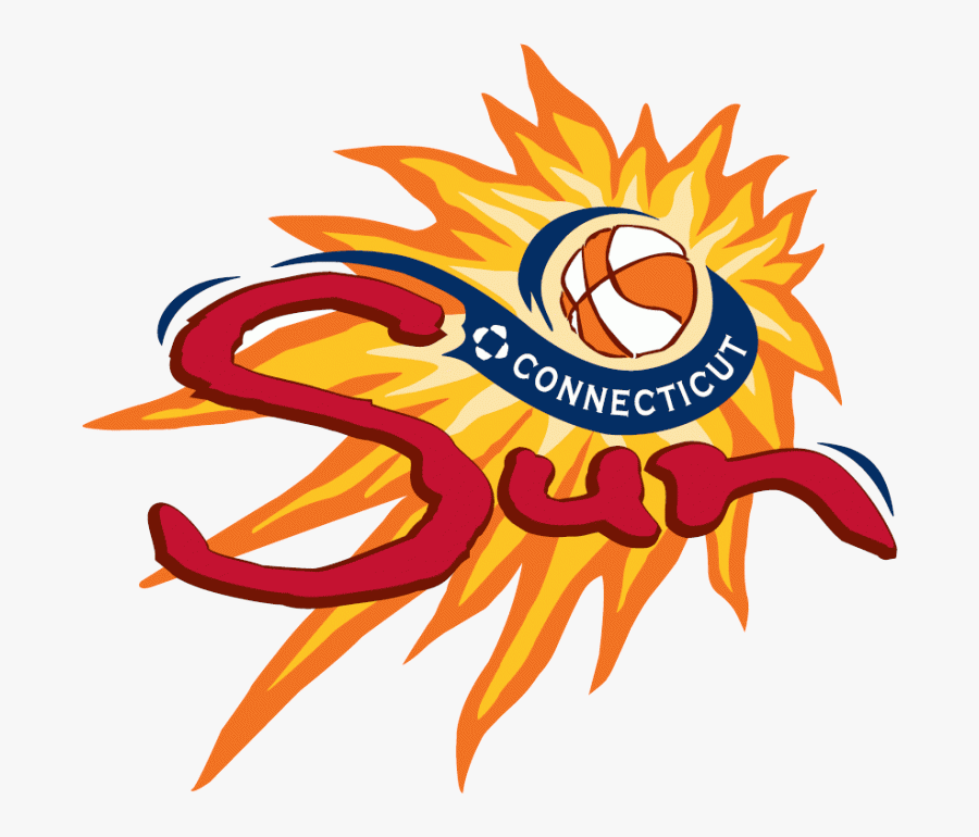 Transparent Connecticut Clipart - Connecticut Sun Logo, Transparent Clipart