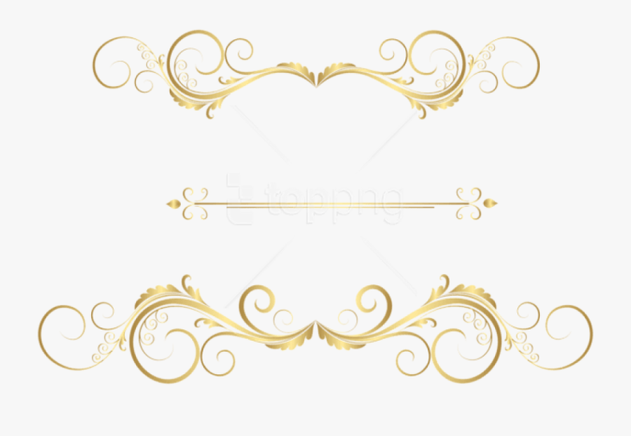 gold ornaments images png gold ornament border png free transparent clipart clipartkey png gold ornament border png