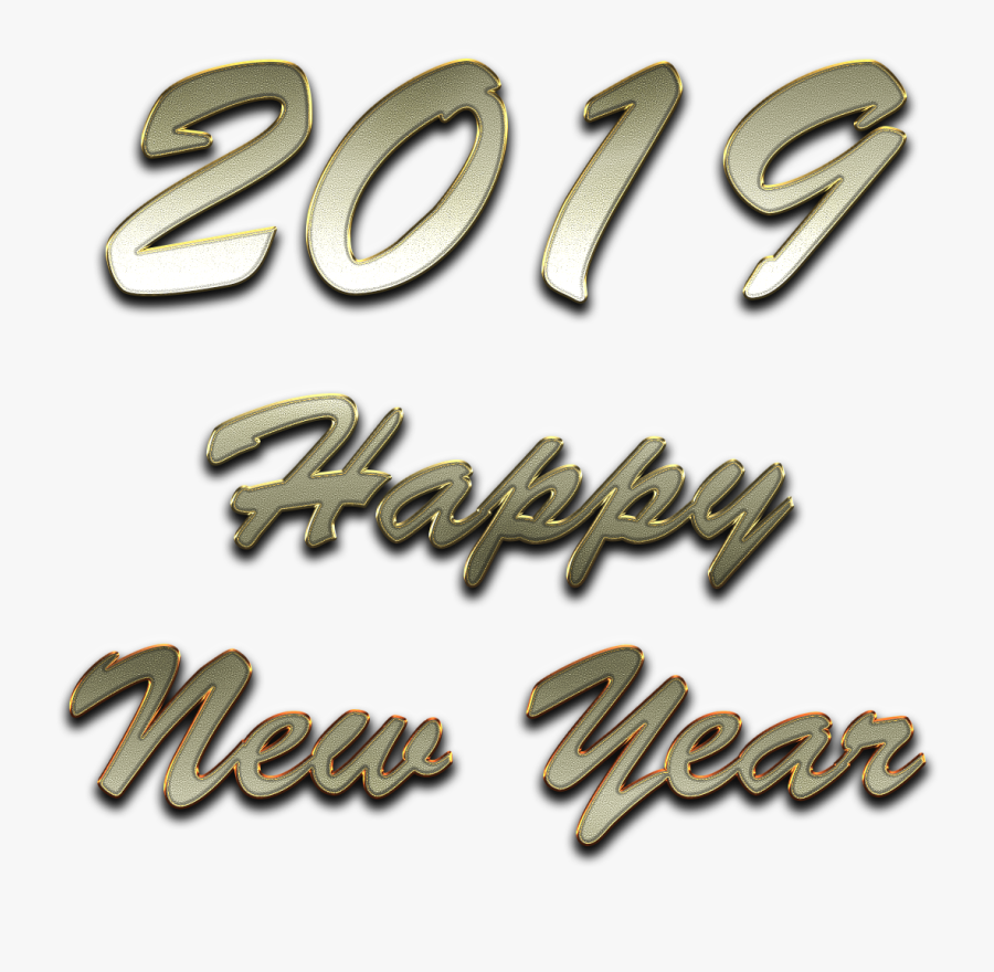 2019 Happy New Year Png File - Volkswagen New Year 2019 Logo, Transparent Clipart