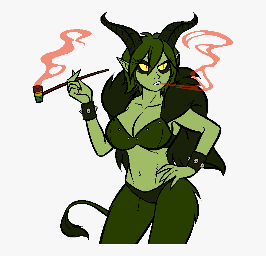 Clip Art Gruss Vom Monster Girls - Cartoon, Transparent Clipart