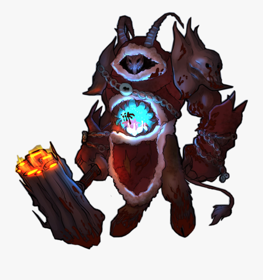 #krampus #christmas #overwatch #reinhardt #freetoedit - Reinhardt, Transparent Clipart