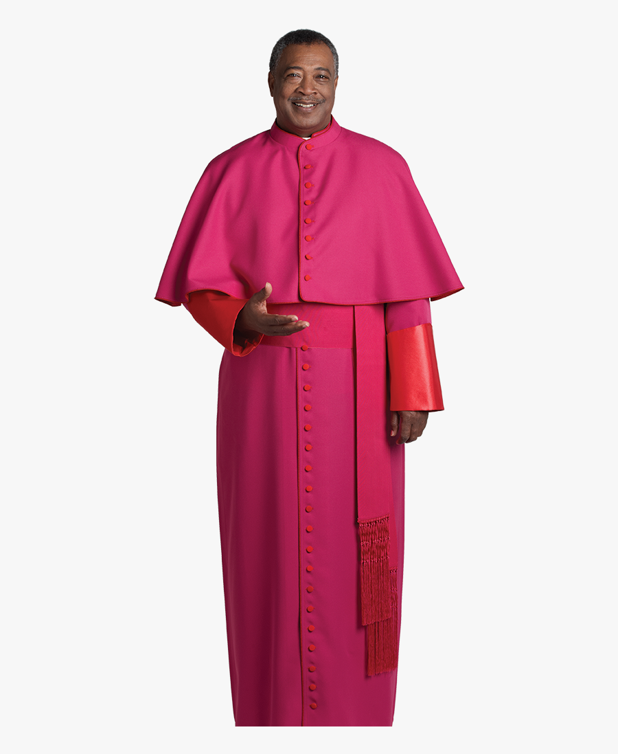 Roman Purple Clergy Bishop Transparent Background - Cape, Transparent Clipart