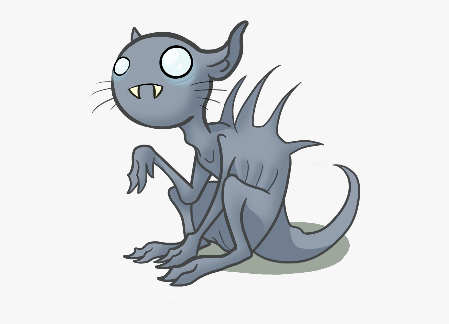 The Unknown Chupacabra Of Ooo - Cute Chupacabra Drawing, Transparent Clipart