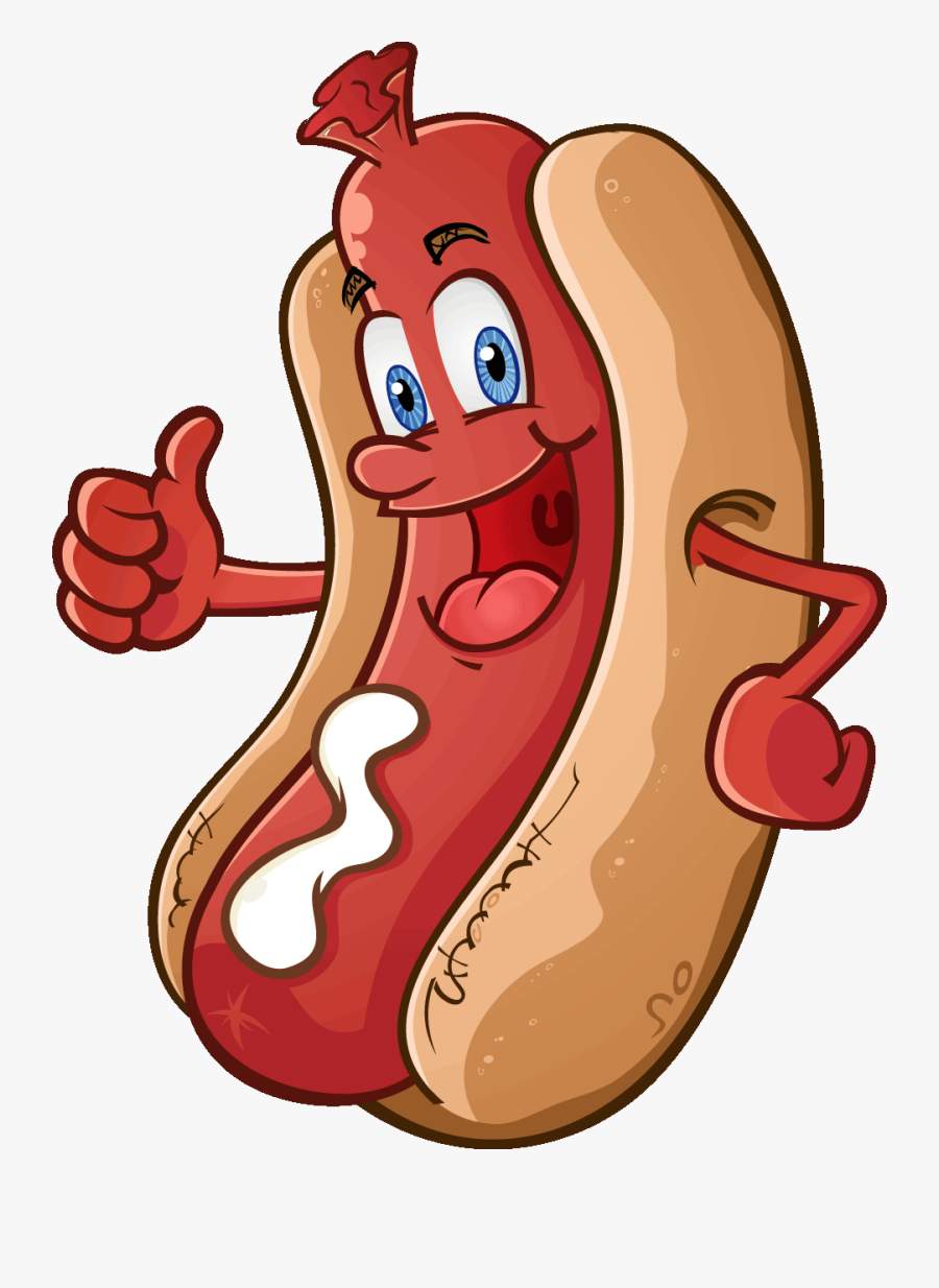 Hot Dog Masturbation Technique - Hot Dog Cartoon Png, Transparent Clipart