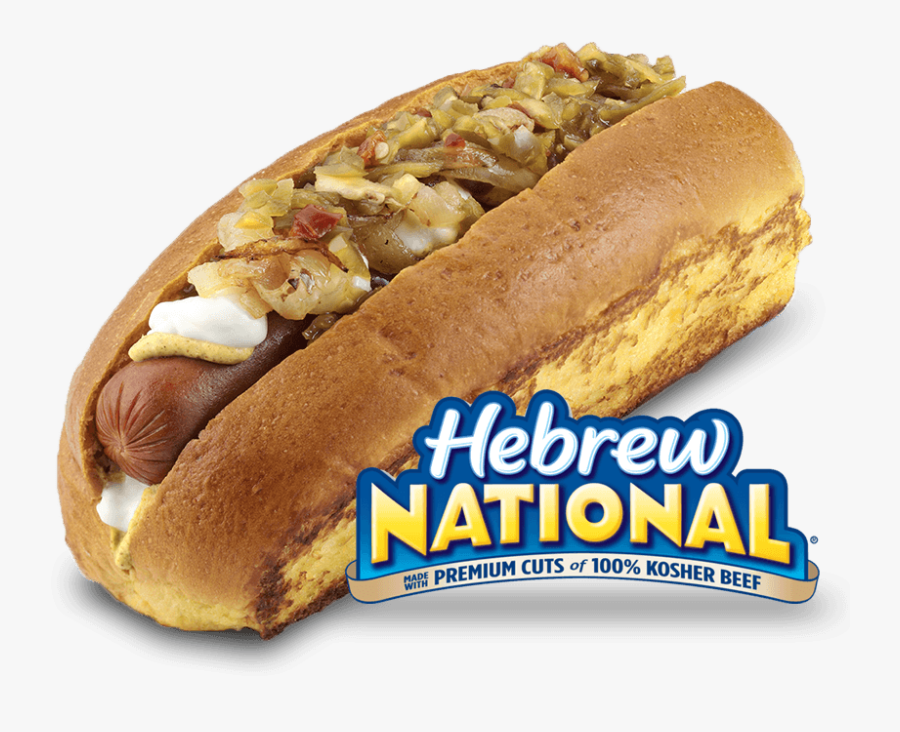 Hebrew National Beef Hot Dog - Hebrew National Beef Franks, Transparent Clipart