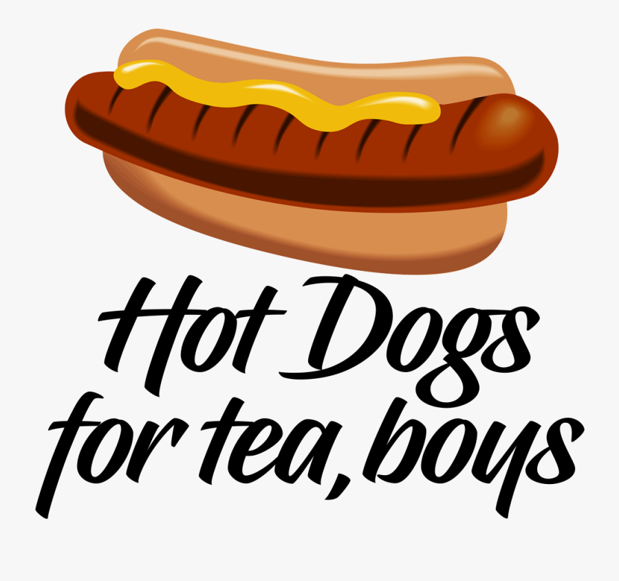 Hot Dogs For Tea, Boys Wbhd1 - Chili Dog, Transparent Clipart