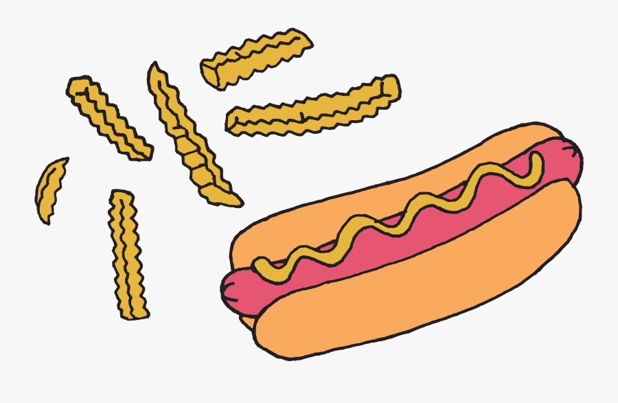 Transparent Dancing Hot Dog Png - Dodger Dog, Transparent Clipart