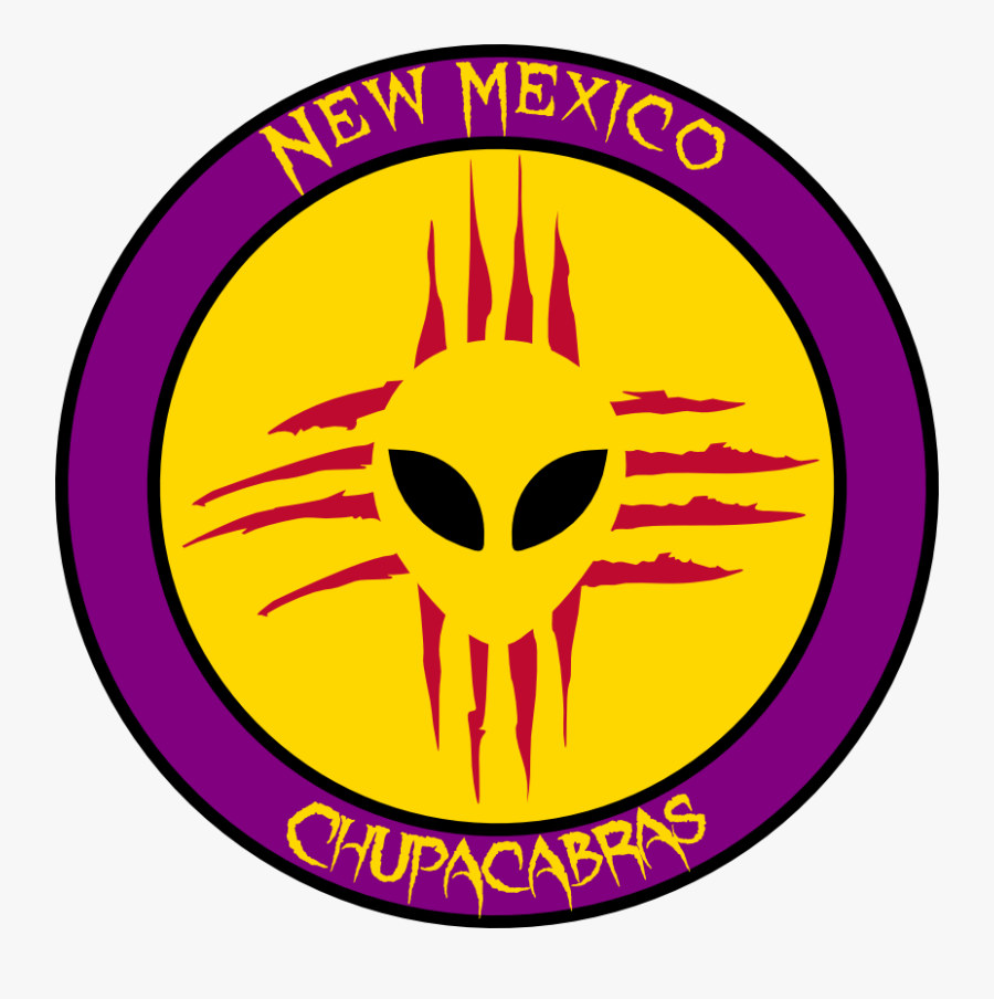 Chupacabras Medallion - Circle, Transparent Clipart