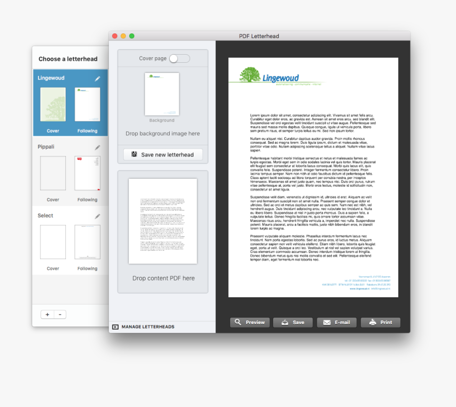 Transparent Pdf Background - Letterhead Page, Transparent Clipart