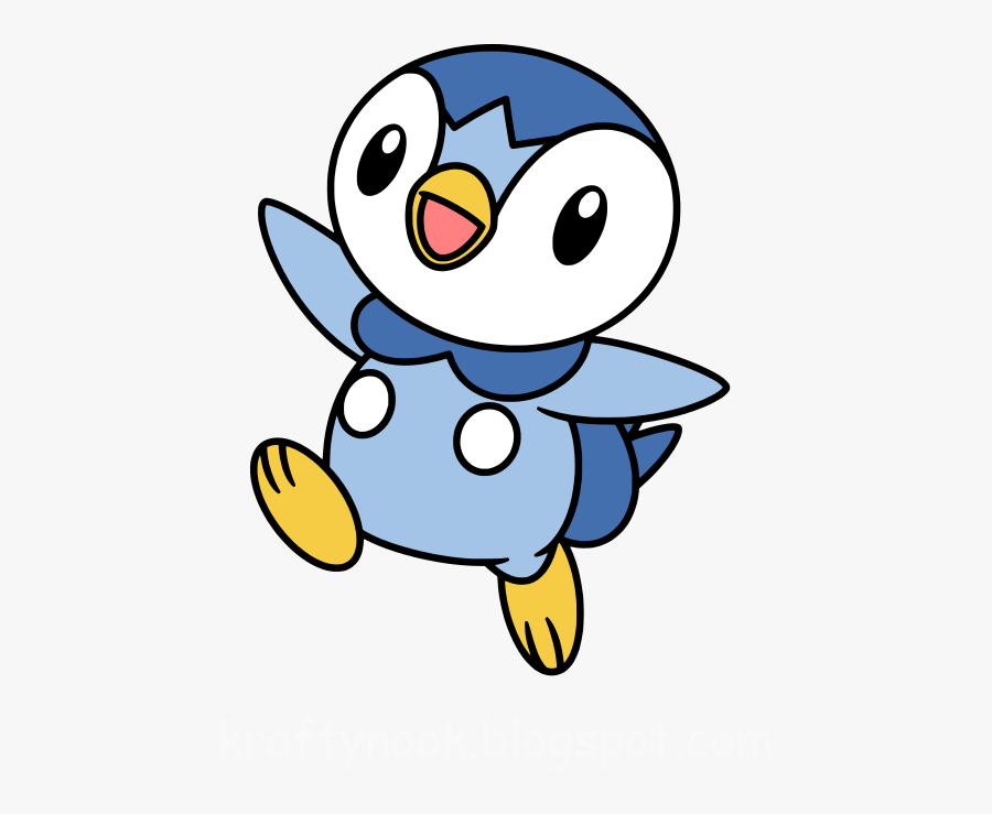Pokemon Coloring Pages Piplup Clipart , Png Download - Pokemon Piplup Coloring Pages, Transparent Clipart