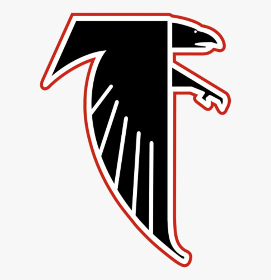 Atlanta Falcons Logo Clip Art Free Image Transparent - Atlanta Falcons Retro Logo, Transparent Clipart