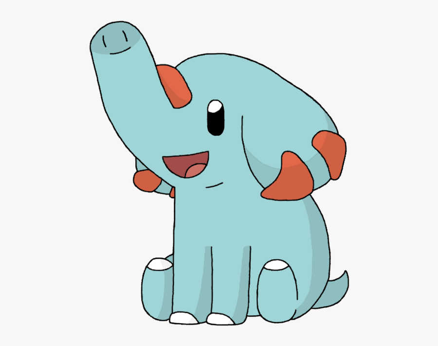 Phanpy By Yodapee - Elephant Pokemon, Transparent Clipart
