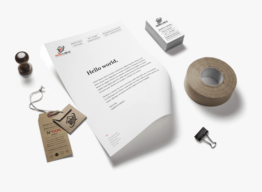 Corporate Identity, Transparent Clipart