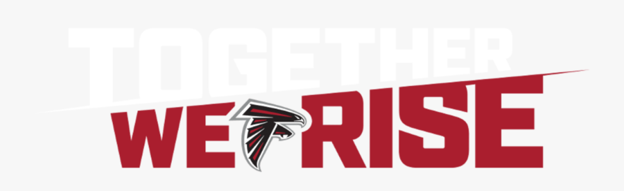 Rise Up Atlanta Falcons Logo, Transparent Clipart
