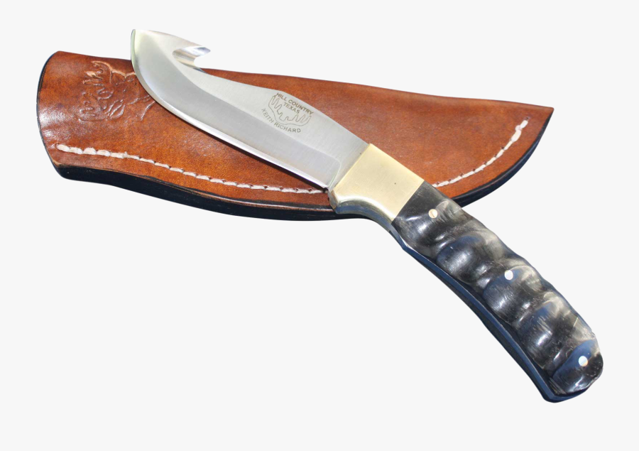 Transparent Steak Knife Clipart - Hunting Knife, Transparent Clipart