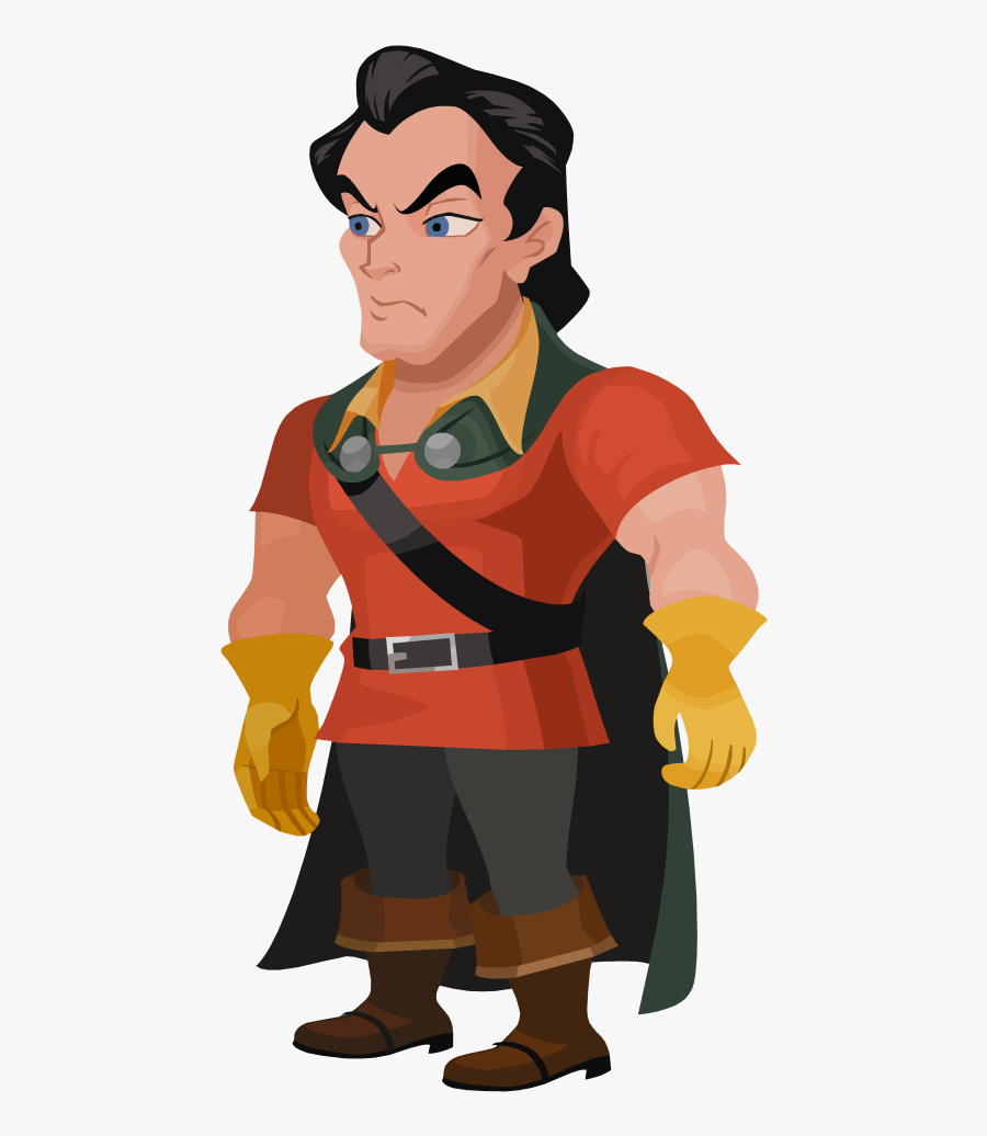 Firefighter Clipart Animated - Cartoon Gaston, Transparent Clipart