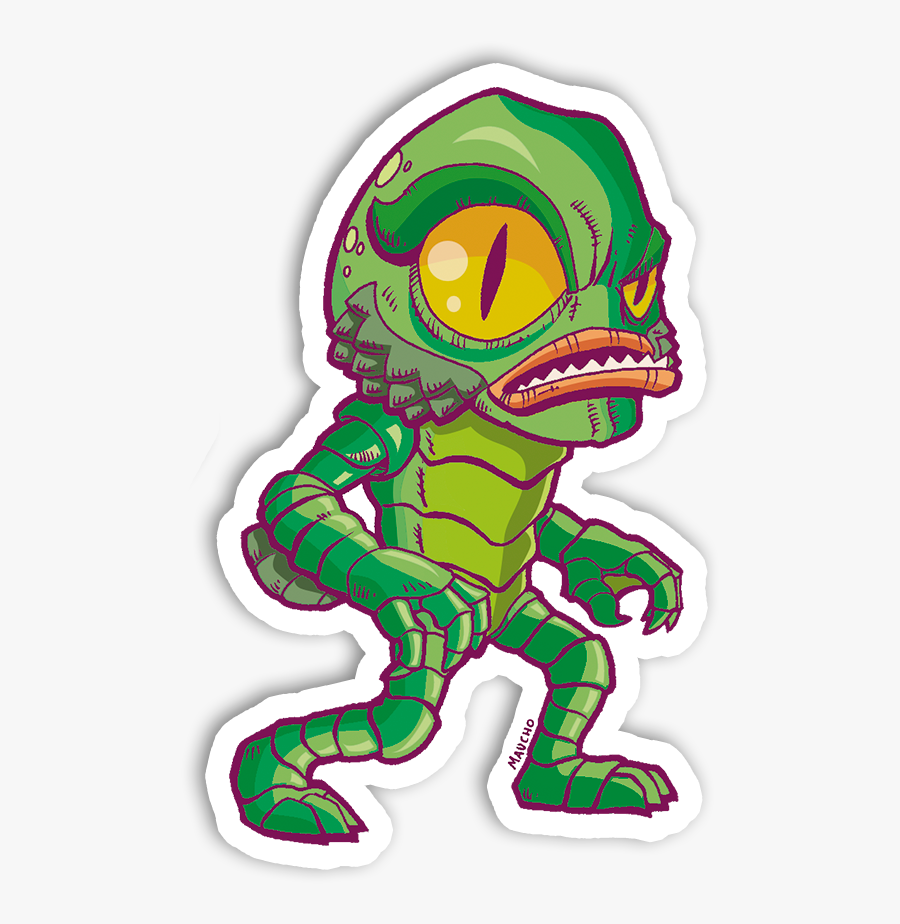 Cartoon Creature From The Black Lagoon Art, Transparent Clipart