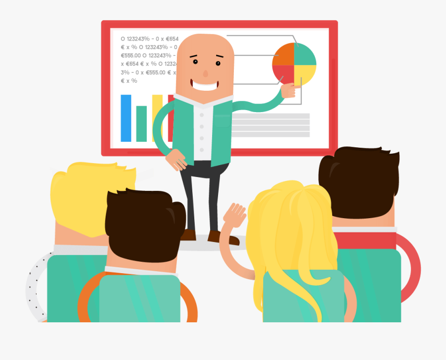 Employee Clipart Seminar - Cartoon, Transparent Clipart